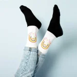 Black Foot Sublimated Socks