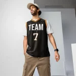 All-Over Print Recycled Unisex Basketball Jersey