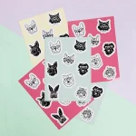 Kiss-Cut Sticker Sheet