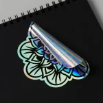 Kiss-Cut Holographic Stickers